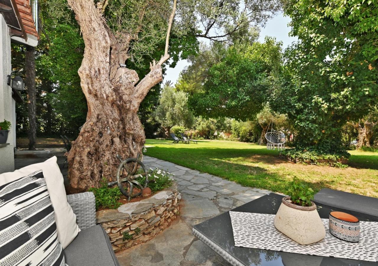 Ares Garden House - Nea Moudania Halkidiki Guest House Bagian luar foto