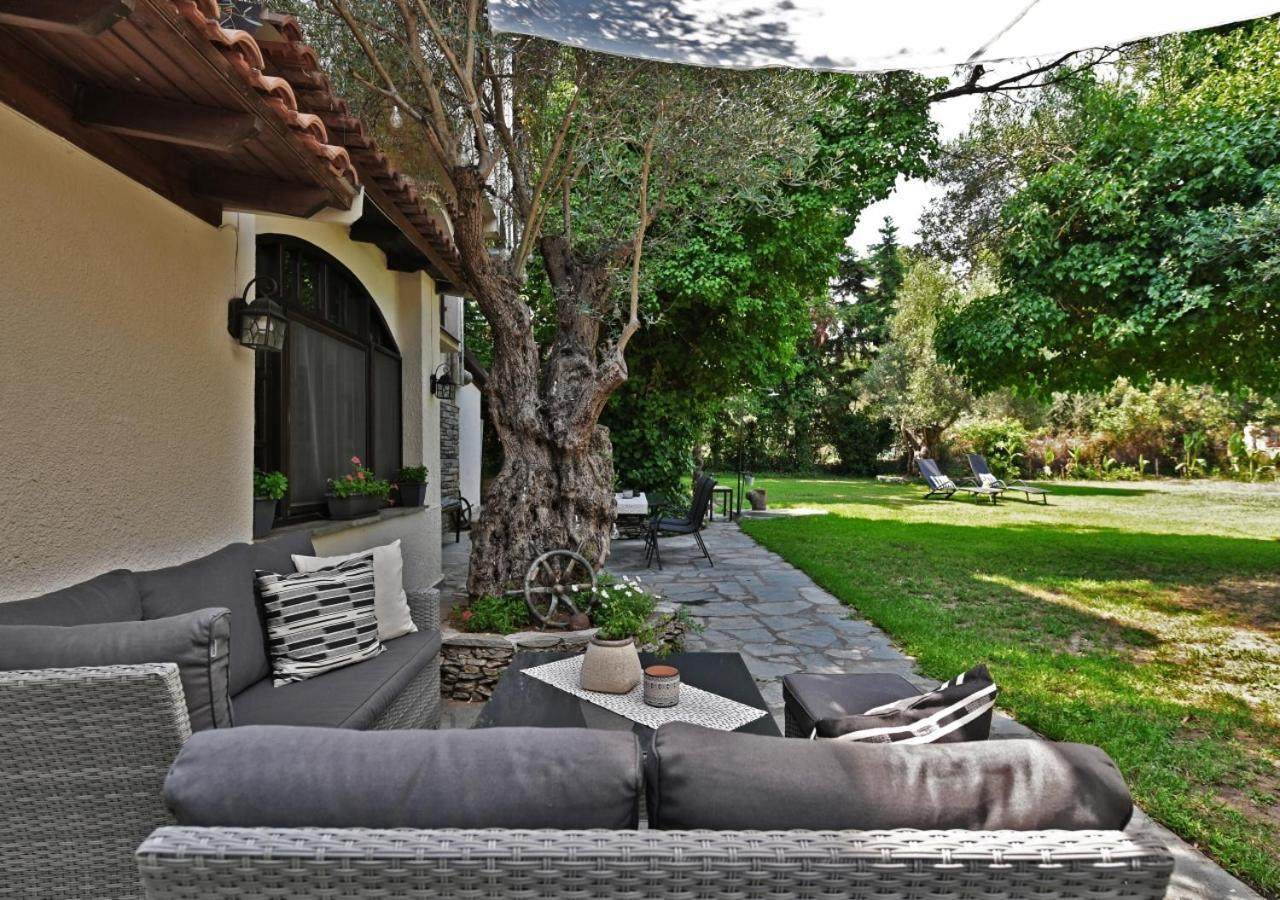 Ares Garden House - Nea Moudania Halkidiki Guest House Bagian luar foto