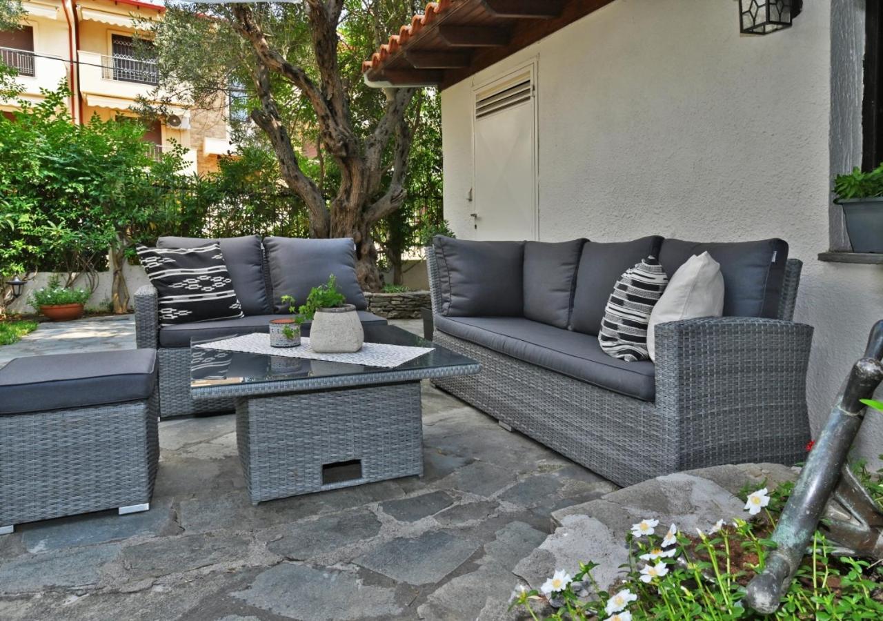 Ares Garden House - Nea Moudania Halkidiki Guest House Bagian luar foto