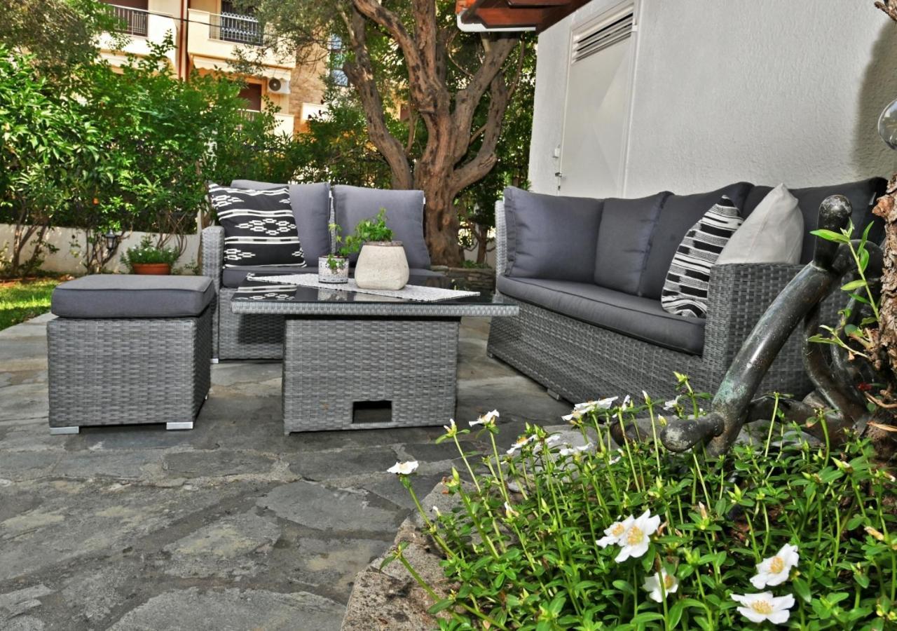 Ares Garden House - Nea Moudania Halkidiki Guest House Bagian luar foto